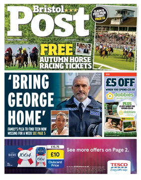 Cover of Bristol Post