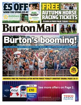Cover of Burton Mail