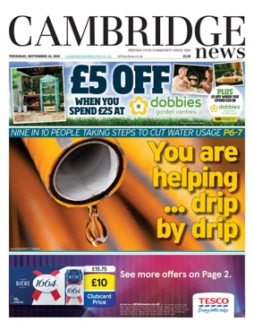 Cover of Cambridge News
