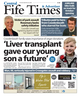 Cover of Central Fife Times