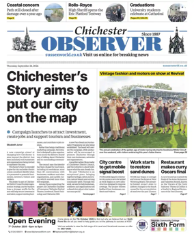 Cover of Chichester Observer