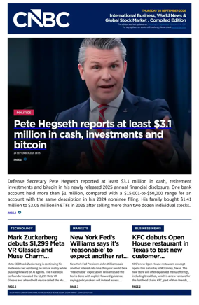 Cover of CNBC