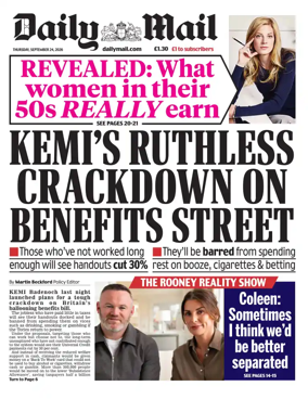 Cover of Daily Mail