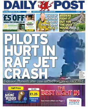 Cover of Daily Post (North Wales)
