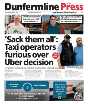 Cover of Dunfermline Press
