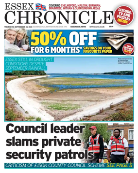 Cover of Essex Chronicle