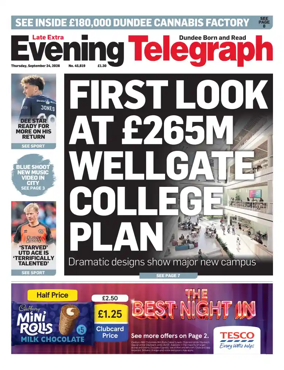 Cover of Evening Telegraph (First Edition)