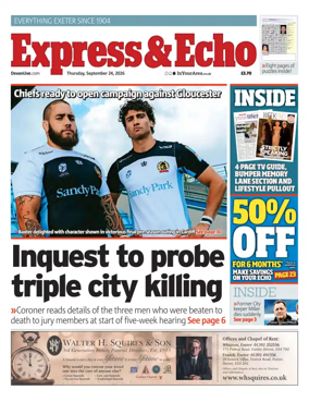 Cover of Express & Echo (City & East Devon Edition)
