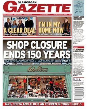 Cover of Glamorgan Gazette