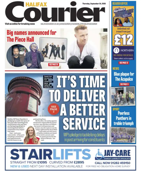 Cover of Halifax Courier