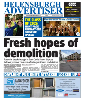 Cover of Helensburgh Advertiser