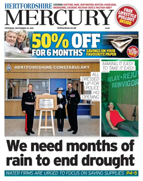 Cover of Hertfordshire Mercury