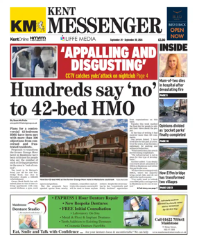 Cover of Kent Messenger Maidstone