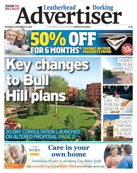 Cover of Leatherhead & Dorking Advertiser