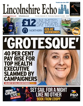 Cover of Lincolnshire Echo