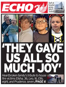 Cover of Liverpool Echo
