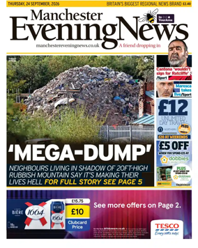 Cover of Manchester Evening News