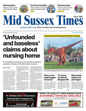 Cover of Mid Sussex Times