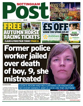 Cover of Nottingham Post