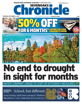 Cover of Sevenoaks Chronicle