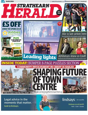 Cover of Strathearn Herald