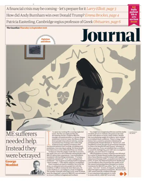 Cover of The Guardian e-paper Journal