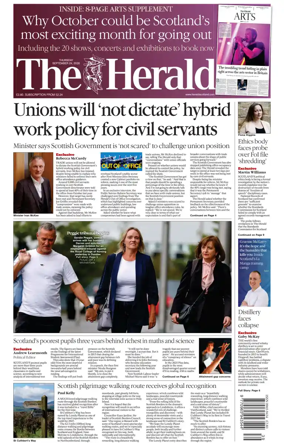 Cover of The Herald (Scotland)