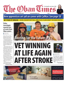 Cover of The Oban Times