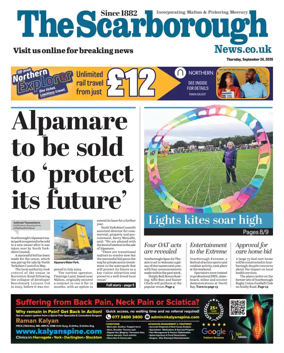 Cover of The Scarborough News