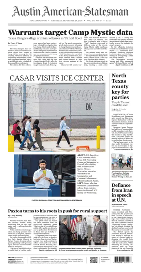 Cover of Austin American-Statesman