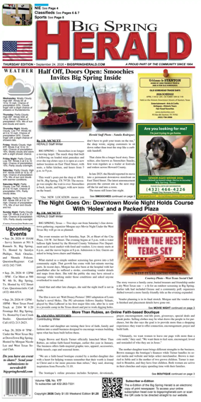 Cover of Big Spring Herald