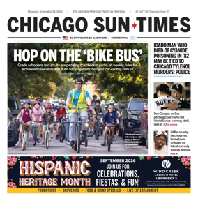 Cover of Chicago Sun-Times