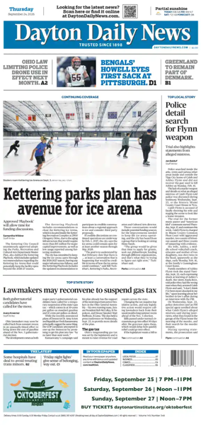 Cover of Dayton Daily News