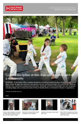 Cover of East Idaho News