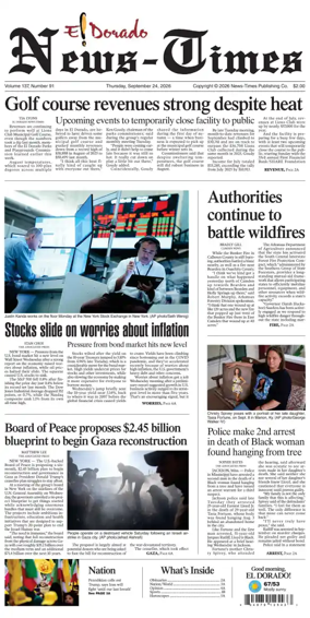 Cover of El Dorado News-Times