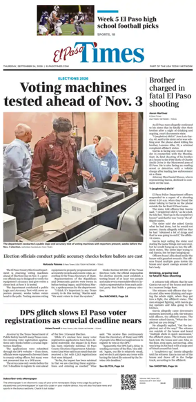 Cover of El Paso Times