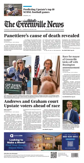 Cover of The Greenville News