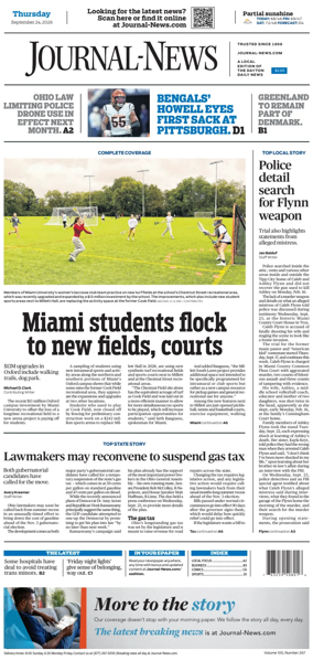 Cover of Hamilton Journal News