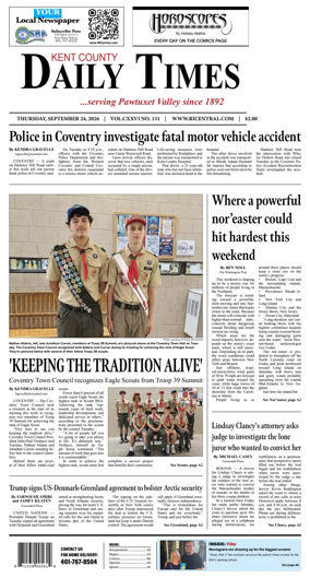 Cover of Kent County Daily Times