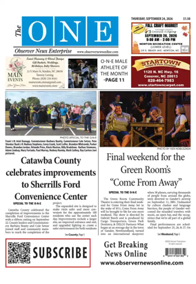 Cover of Observer News Enterprise