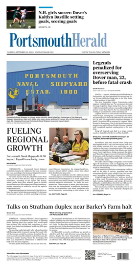 Cover of Portsmouth Herald