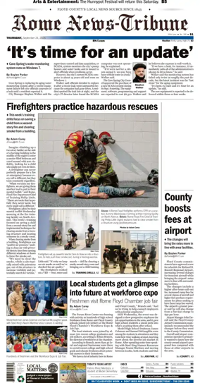 Cover of Rome News-Tribune