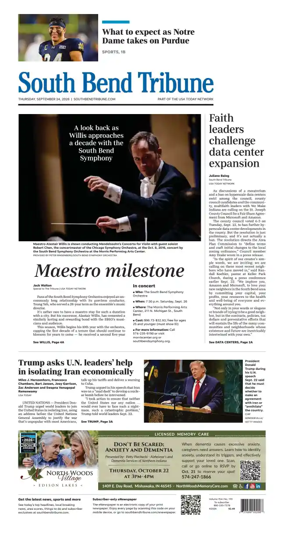 Cover of South Bend Tribune