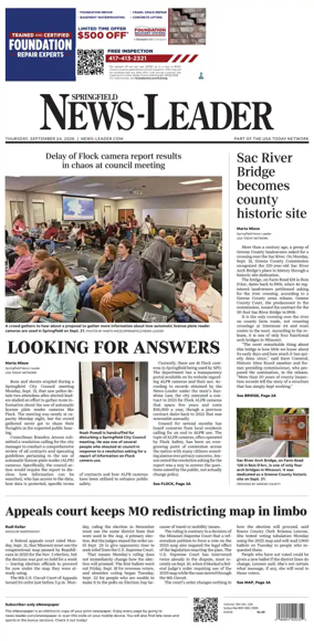 Cover of Springfield News-Leader