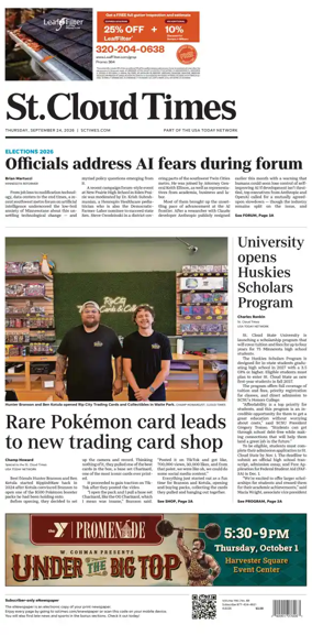 Cover of St. Cloud Times