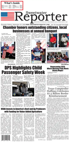Cover of Sweetwater Reporter