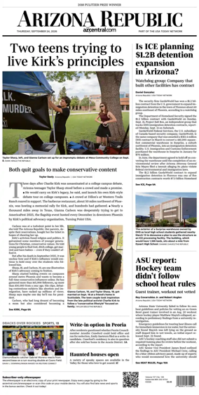 Cover of The Arizona Republic