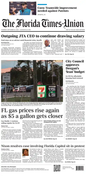 Cover of The Florida Times-Union