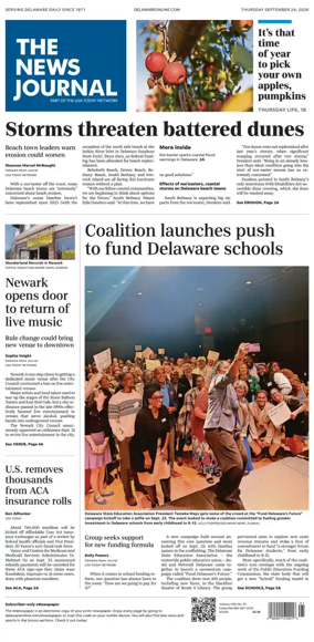 Cover of The News Journal
