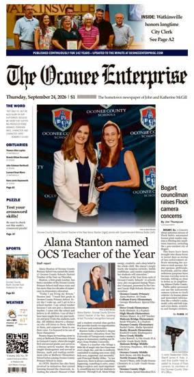 Cover of The Oconee Enterprise